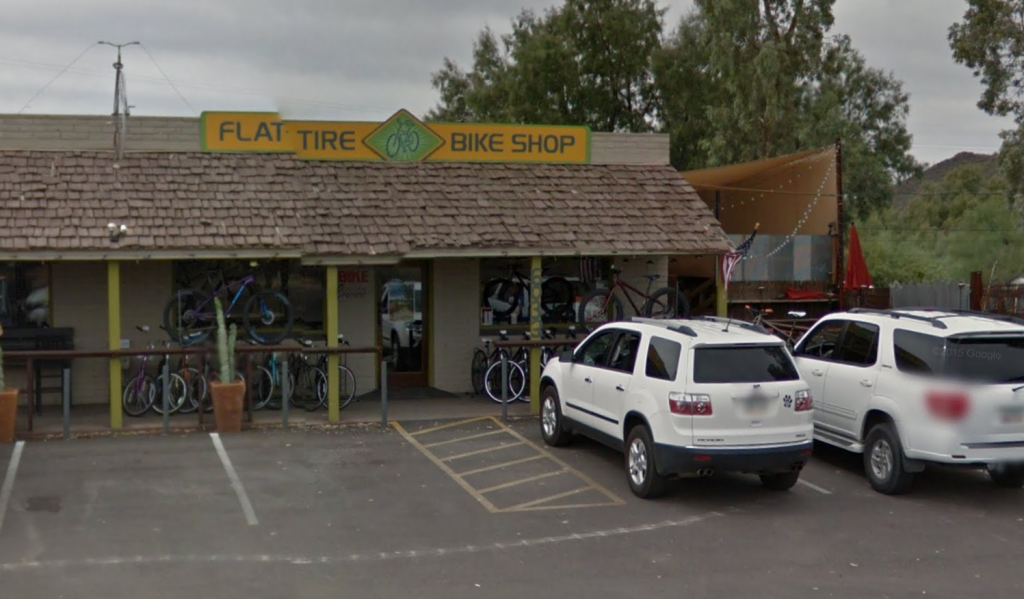 Contact Flat Tire Bike Shop